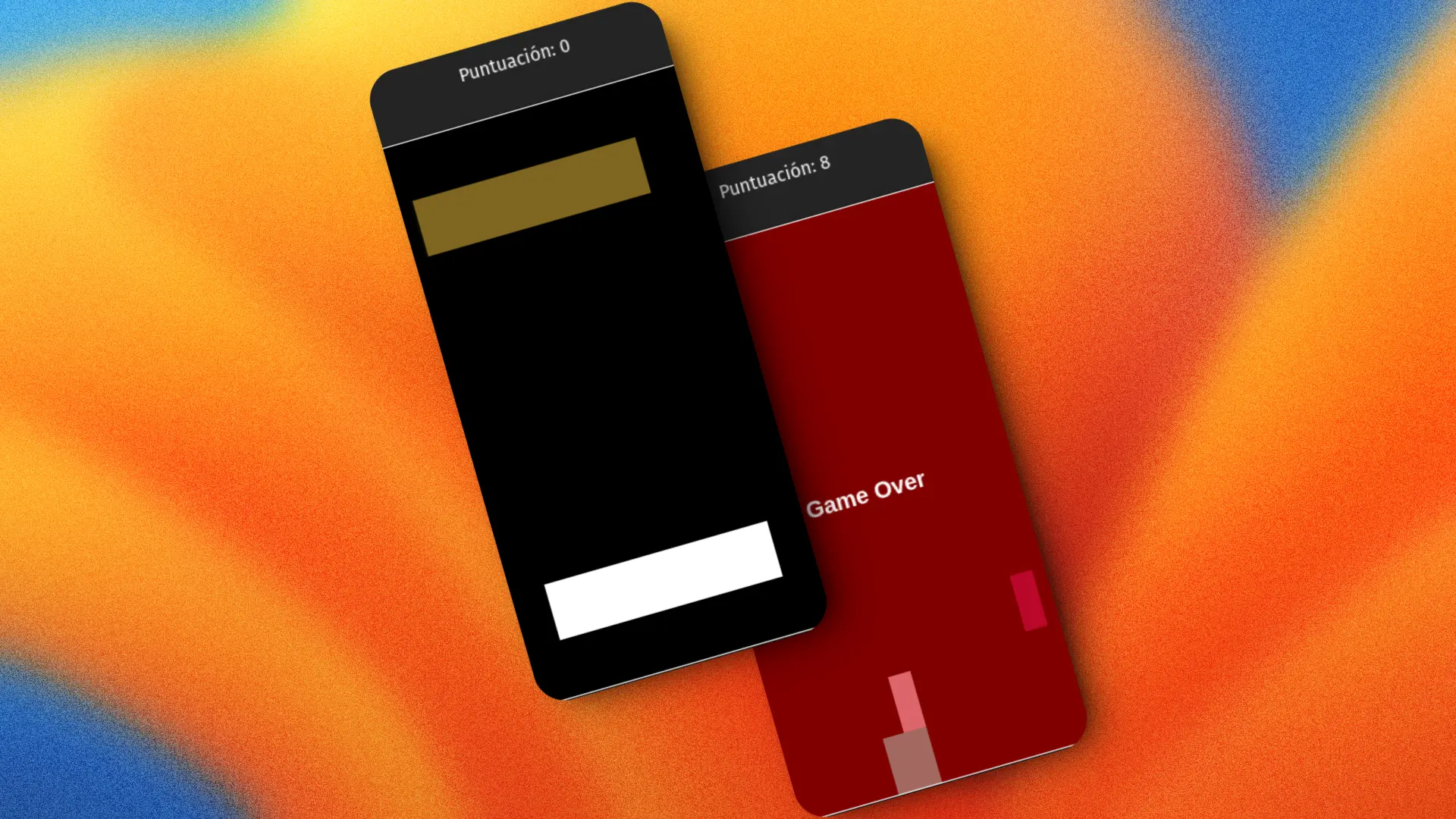 Captura de pantalla del proyecto Stack Game